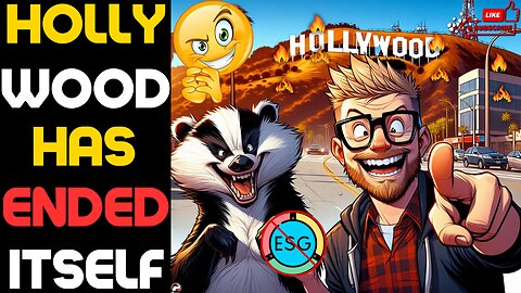 Badger Reacts: Nerdrotic - Woke Hollywood is OVER - Welcome To Post Apocalyptic Tinseltown.