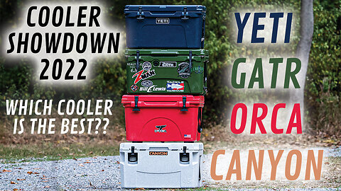 Cooler Showdown 2023 | ORCA vs. Yeti vs. Canyon vs. GATR - Which cooler is the best???