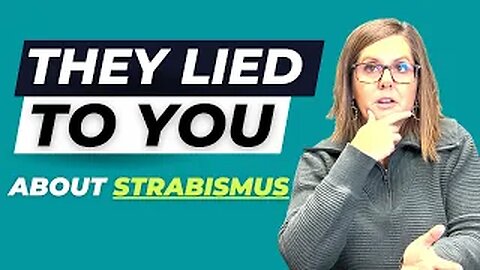 A Big Lie About Strabismus & Binocular Vision - Vision Therapy
