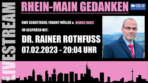 Rhein Main Gedanken 111-Beweg Was! Im Gespräch mit Dr. Rainer Rothfuß