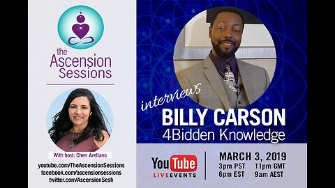 Billy Carson on Ascension, Consciousness, Contact, Pyramids & More