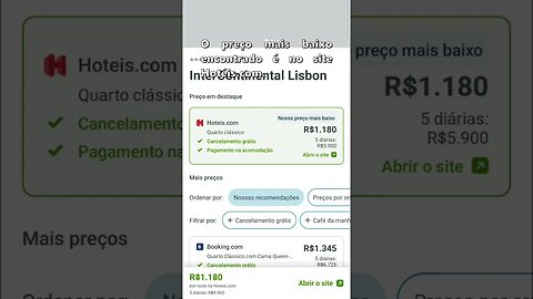 Trivago - o site que garante o melhor preço nas suas hospedagens!