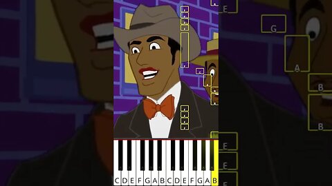 Animan Studios Meme Song - EASY Piano Tutorial - Ballin' 