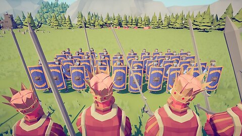40 Kings Versus 40 Shield Bearers || Totally Accurate Battle Simulator