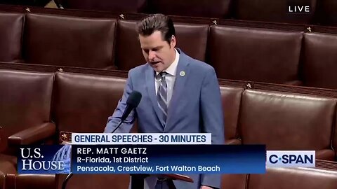 Rep. Gaetz Reiterates Call to Abolish ATF - "The ATF Cannot Be Trusted"