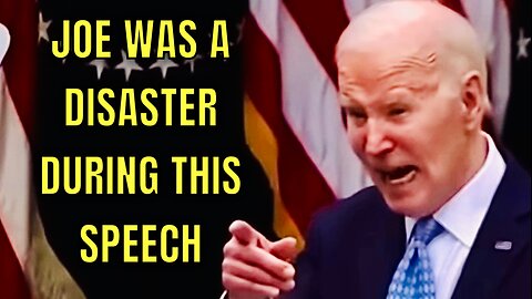 More Slurring and Confusion for JOE BIDEN during his speech 🤦‍♂️
