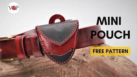 How to Make a Mini Pouch (FREE Pattern)