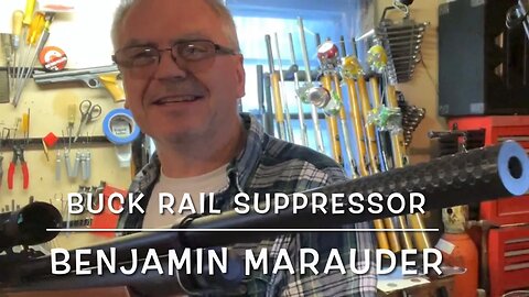 Buck Rail Benjamin Marauder suppressor. Sound level tests
