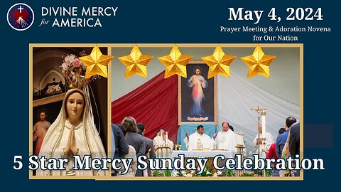 Father Lawrence John, JCL, Fr. Ron Mathews and Parishioners - 5 Star Divine Mercy Sunday Celebration
