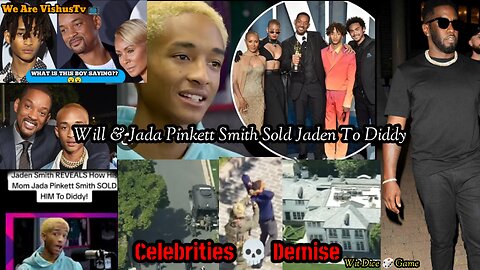 Will & Jada Pinkett Smith Sold Their Son Jaden To Diddy... #VishusTv 📺