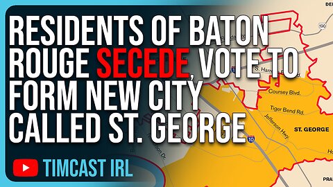 Residents Of Baton Rouge SECEDE, Vote To Form NEW CITY Called St. George