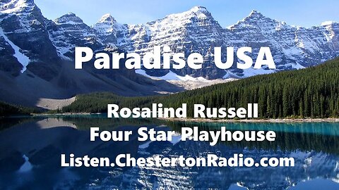 Paradise USA - Rosalind Russell - Four Star Playhouse