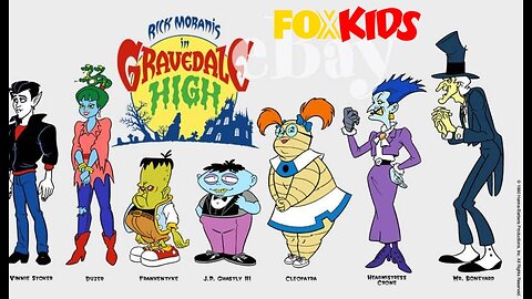 Gravedale High (90's Hanna Barbera/NBC Saturday Morning Cartoon)