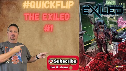 The Exiled #1 Whatnot Publishing #QuickFlip Comic Review Wesley Snipes,Arem,Lawson,Eskivo #shorts