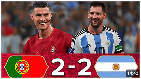 Match Between Lionel Messi And Cristiano Ronaldo 🥵