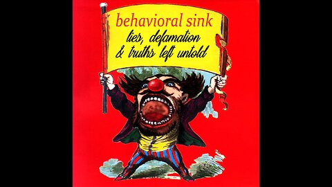 Behavioral Sink - Ted Was Right