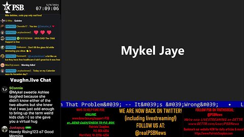 2024-05-09 07:00 EDT - Patriots Soapbox AM: with MykelJaye, SkyeBreeze