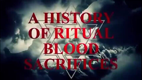 A History of Ritual Blood Sacrifice - Jewish Ritual Murder