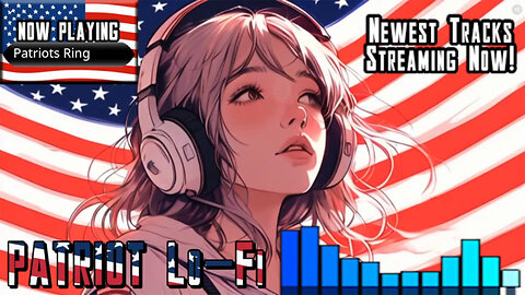 🎶 Stars, Stripes, and LoFi 🇺🇸 - Beats for Study and Relaxation