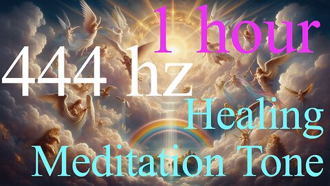 one hour of deep meditation (444hz healing frequency)