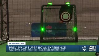 Super Bowl Experience opens Saturday