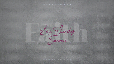 Live Worship Service - 2/5/23