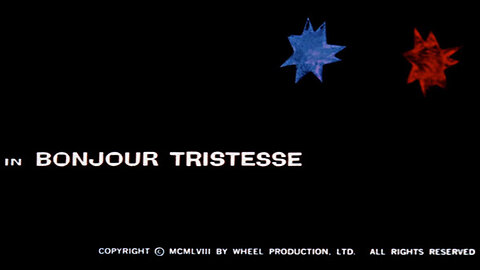 "Bonjour Tristesse" (1958) Otto Preminger