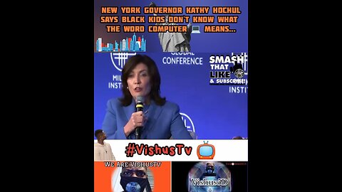 New York Governor Says Black Kids Don't Know What The Word Computer Means... #VishusTv 📺
