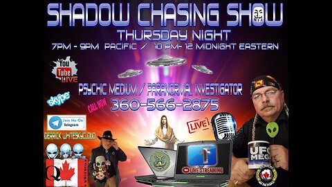 Between 2 Worlds Radio / Shadow Chasing Show 2-2-2023