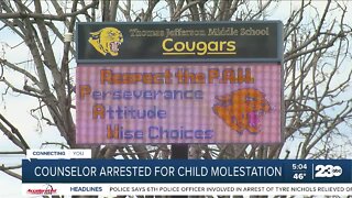 Wasco counselor arrested for child molestation