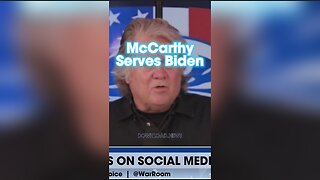 Steve Bannon: McCarthy Helped Biden Destroy The US Economy - 5/8/24