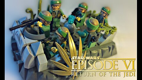 LEGO Star Wars - Rebel Outpost On Endor MOC - Review (2016)