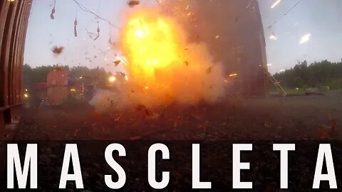 I found these Extremely loud "firecrackers" | SPANISH MASCLETA LINES | FIREWORKS