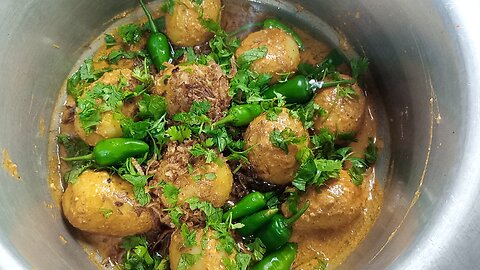 Dum Aloo ki Biryani ,Potato Steam Biryani