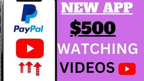 Get Pad $500 Per Day To Watch YouTube Videos || Earn Free Paypal Monthly For Watching