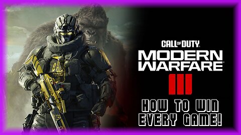 CALL OF DUTY: MW3 - HOW TO WIN EVERY GAME!