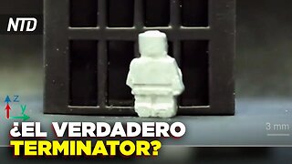 Inventan robot que puede volverse líquido