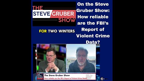 On the Steve Gruber Show: How reliable are the FBI’s Report of Violent Crime Data?