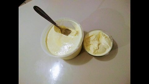 sorvete de pudim de maracuja