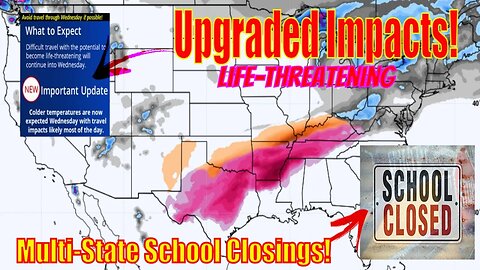 Life-Threatening Impacts Now! Damaging & Crippling Power Outages! - The WeatherMan Plus