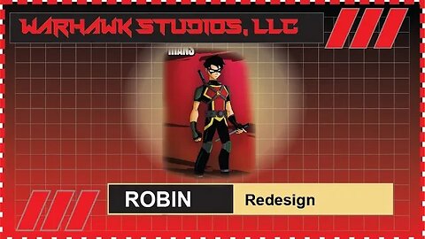 Redesign of the titan Robin suit