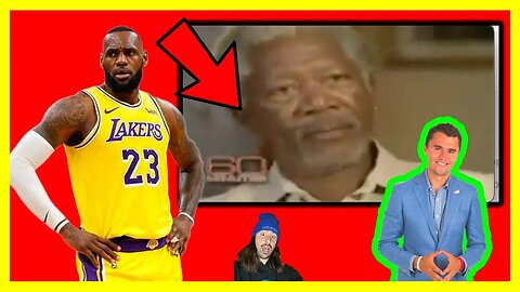 LeBron James DELETES Morgan Freeman Black History Month Share From Charlie Kirk! REPORT. Why?