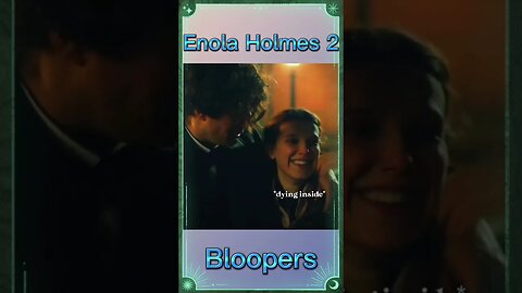 Enola Holmes 2 Bloopers #shorts #funnyvideo #milliebobbybrown #henrycavill
