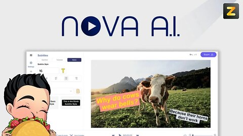 NOVA AI Review: AppSumo Lifetime Deal | Online Video Editing Tool