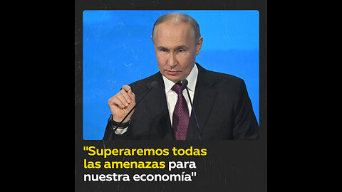 Putin: Las autoridades rusas comprenden las amenazas para la economía, pero las superarán