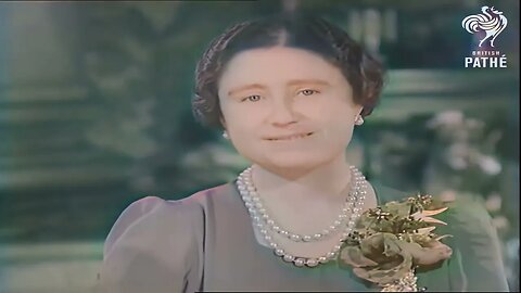 [1940] Queen Elizabeth speech about the World War II - Colorized 4k 60fps - Sound remastered.