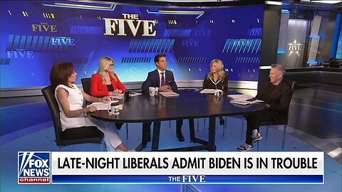 'The Five': Late-Night Is Turning On Joe Biden