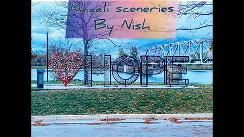 Khaali sceneries- NISH (Lyrical video) | 2023 Desi Hip Hop |