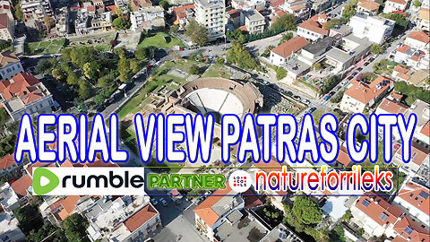 Aerial View Patras City