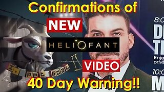 I Pet Goat 2 maker, HELIOFANT, has a NEW VIDEO!! Confirms 40 DAY WARNING!!